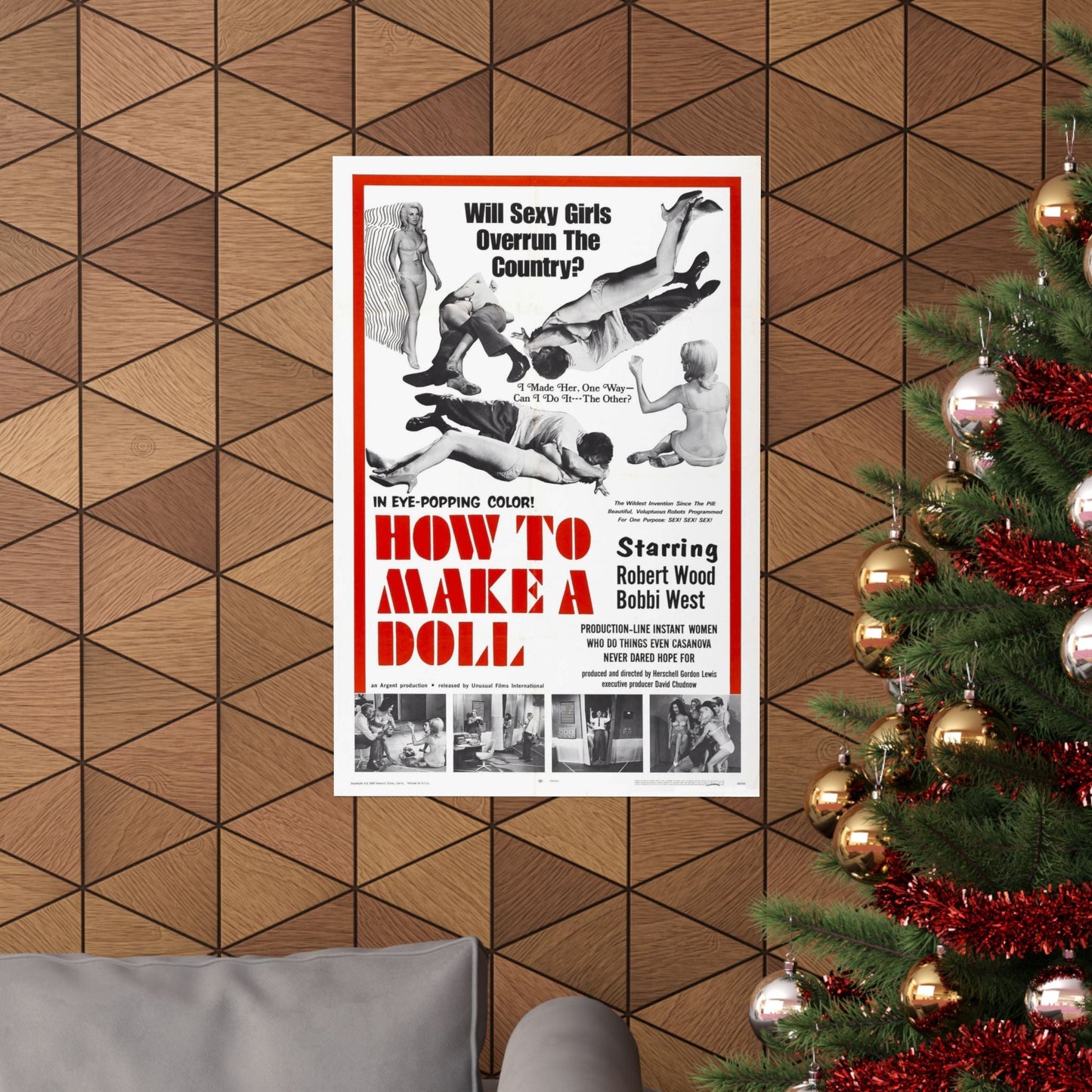 HOW TO MAKE A DOLL 1968 - Paper Movie Poster-The Sticker Space