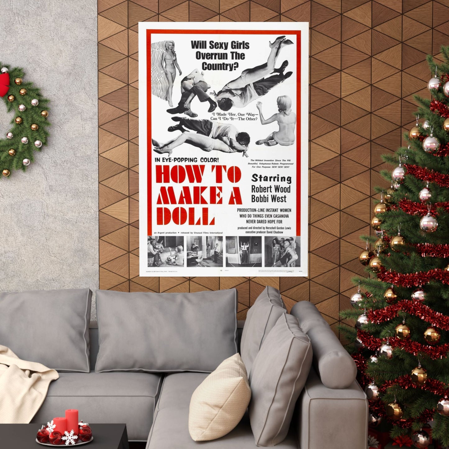 HOW TO MAKE A DOLL 1968 - Paper Movie Poster-The Sticker Space