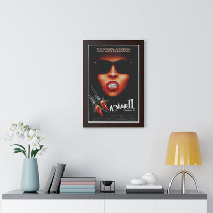 HOWLING II 1985 - Framed Movie Poster-The Sticker Space