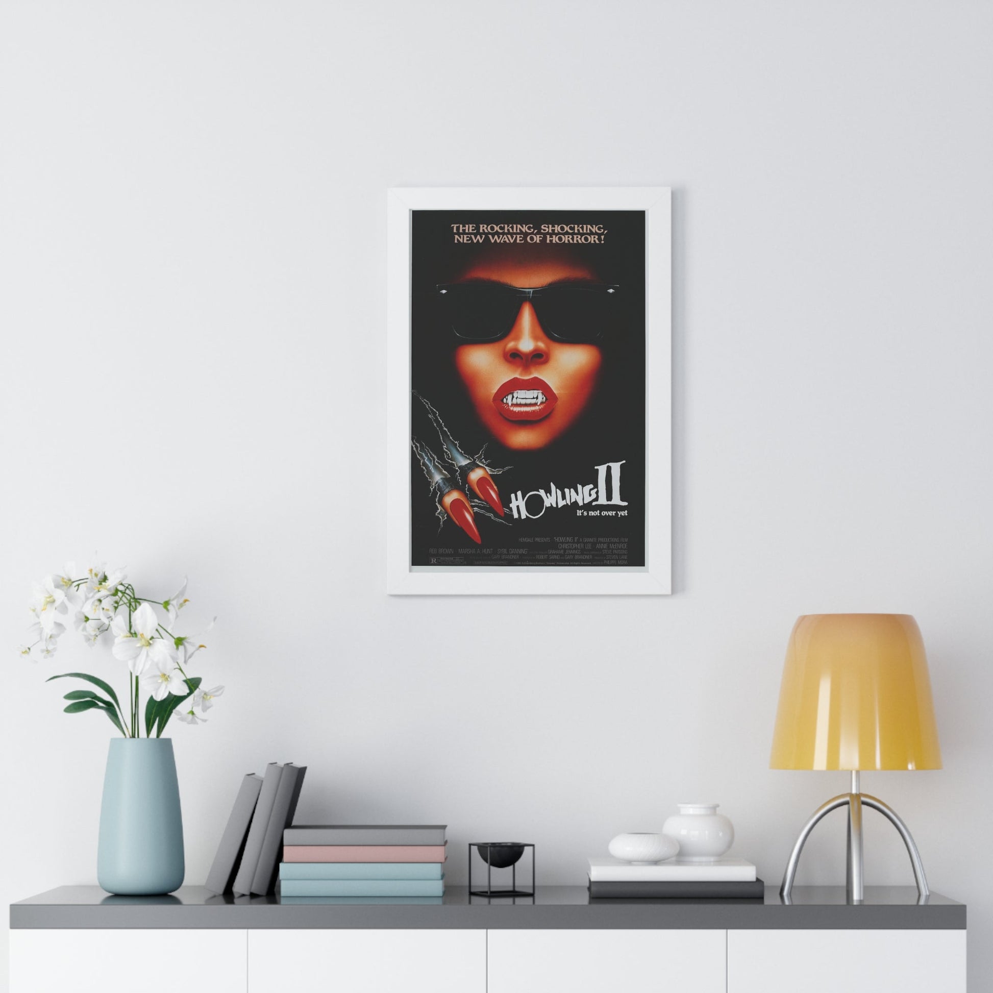 HOWLING II 1985 - Framed Movie Poster-The Sticker Space