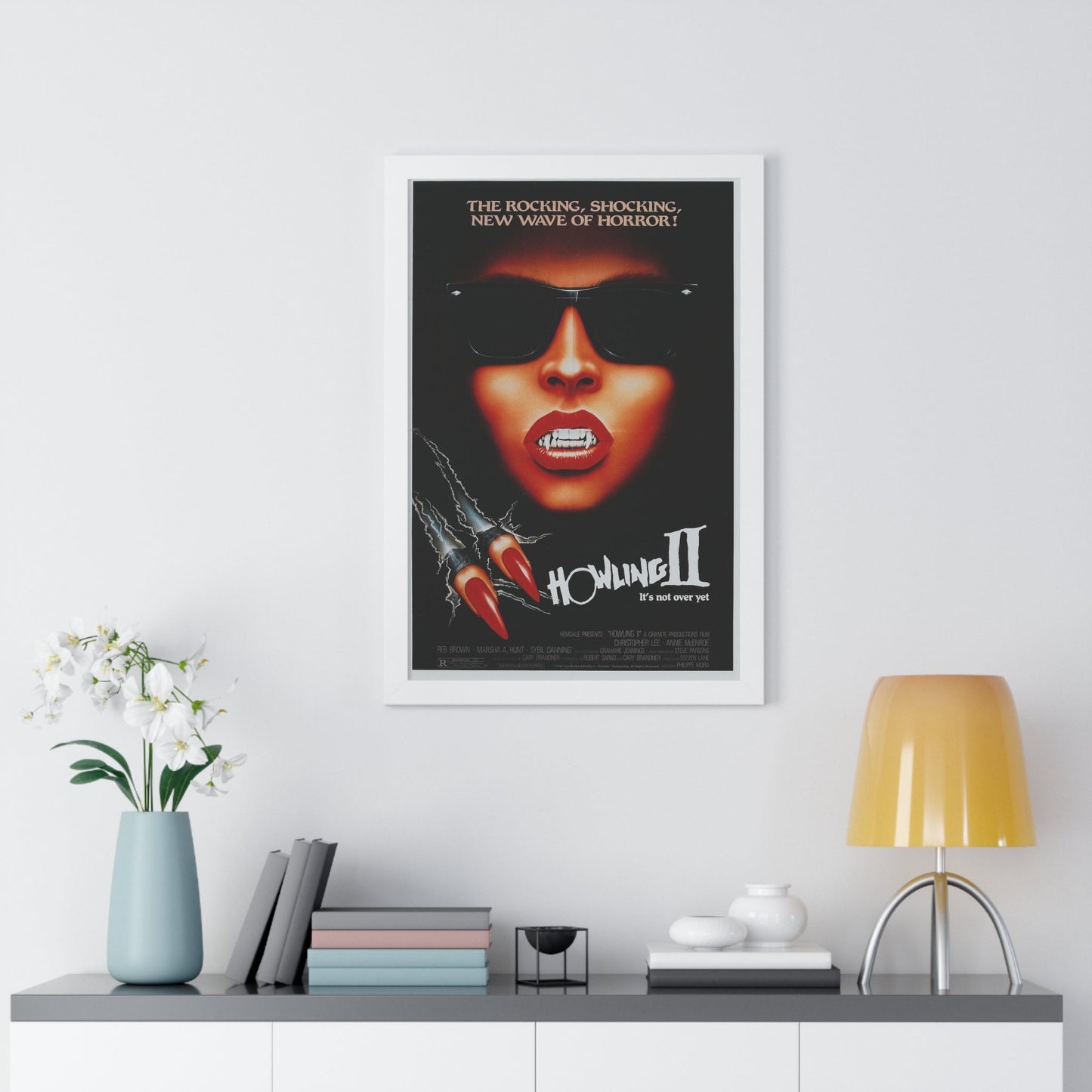 HOWLING II 1985 - Framed Movie Poster-The Sticker Space