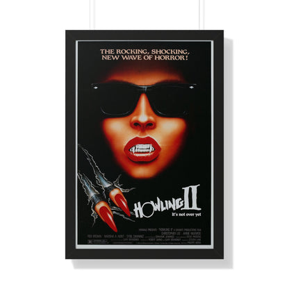 HOWLING II 1985 - Framed Movie Poster-20" x 30"-The Sticker Space