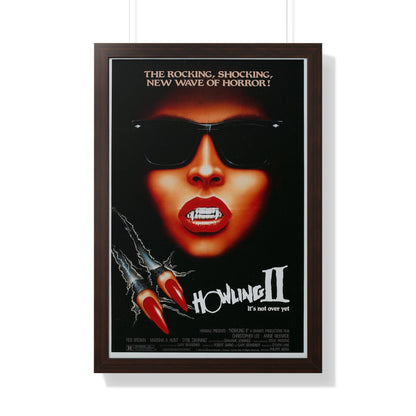 HOWLING II 1985 - Framed Movie Poster-20" x 30"-The Sticker Space