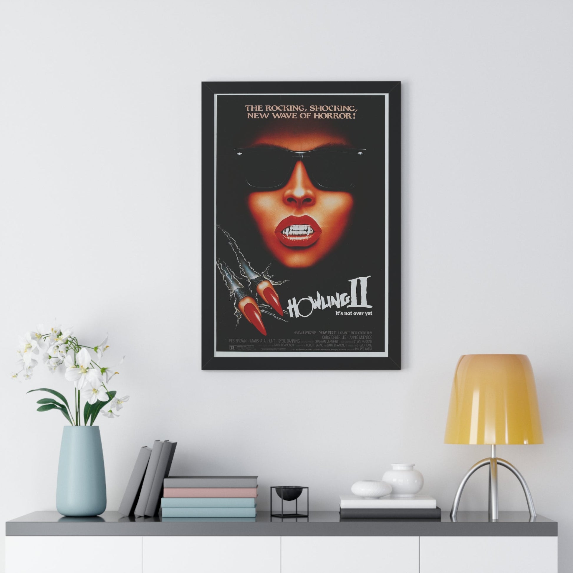 HOWLING II 1985 - Framed Movie Poster-The Sticker Space