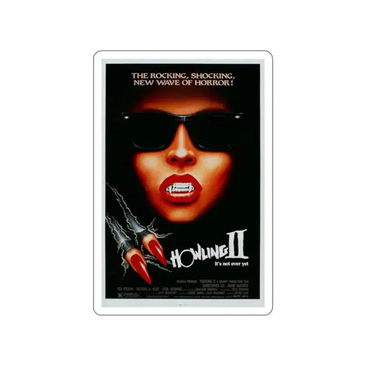 HOWLING II 1985 Movie Poster STICKER Vinyl Die-Cut Decal 2 Inch - The Sticker Space