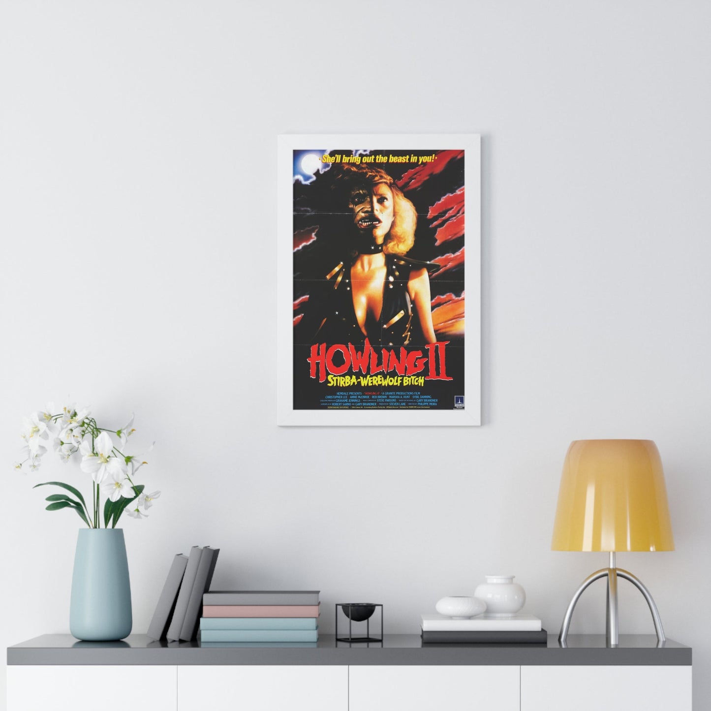 HOWLING II (2) 1985 - Framed Movie Poster-The Sticker Space