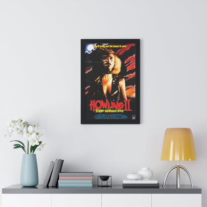 HOWLING II (2) 1985 - Framed Movie Poster-The Sticker Space