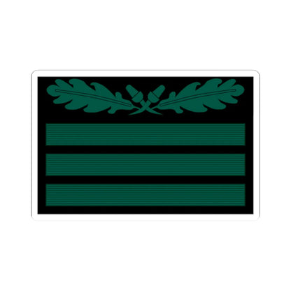 Hptm Hstuf OF2 cam slv 1945 (Germany) (Military Rank) STICKER Vinyl Kiss-Cut Decal 2 Inch White - The Sticker Space