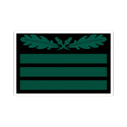 Hptm Hstuf OF2 cam slv 1945 (Germany) (Military Rank) STICKER Vinyl Kiss-Cut Decal 3 Inch White - The Sticker Space