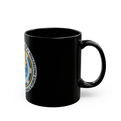 HQ PACAF A4 (U.S. Air Force) Black Coffee Mug-The Sticker Space