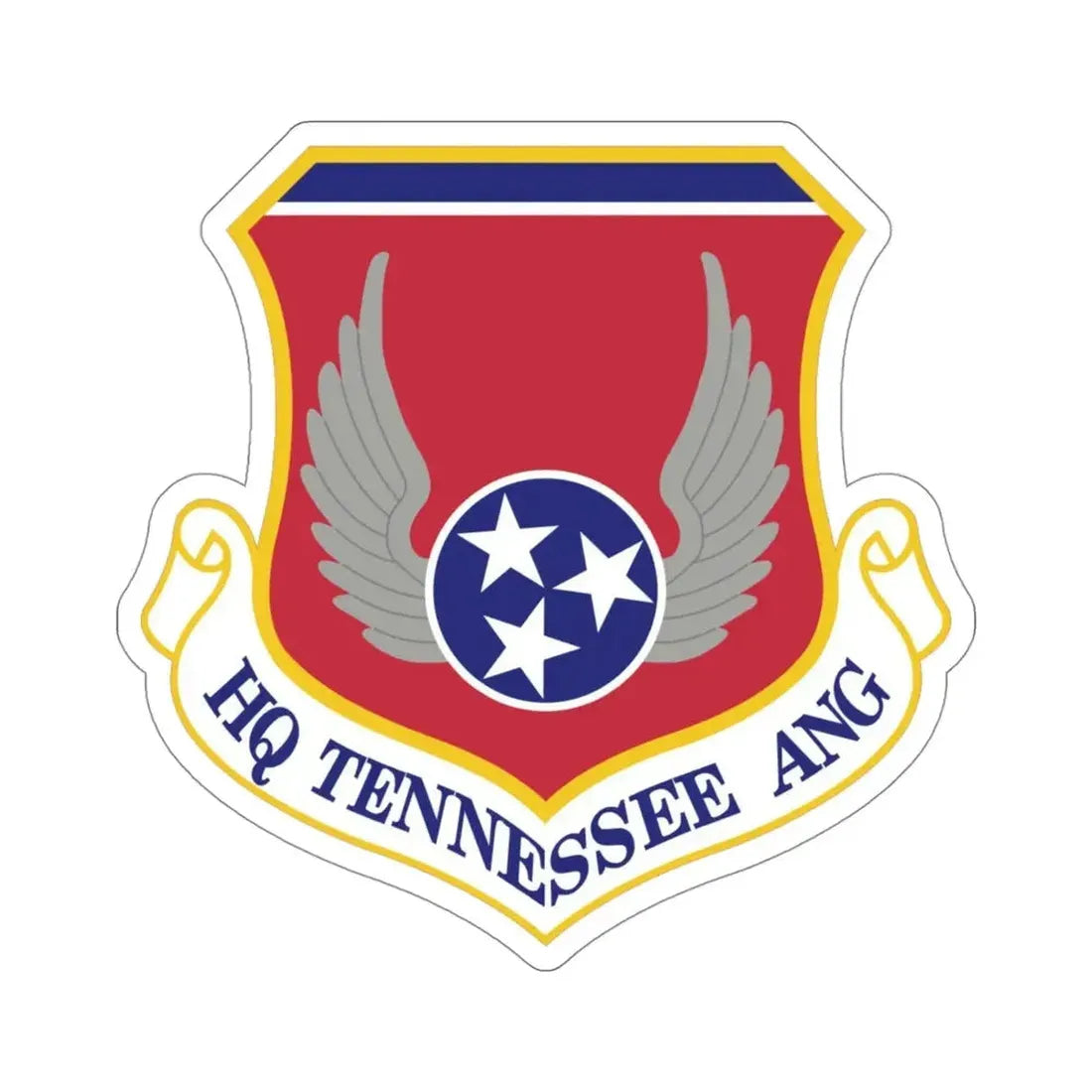 HQ Tennessee Air National Guard (U.S. Air Force) STICKER Vinyl Die-Cut Decal - The Sticker Space