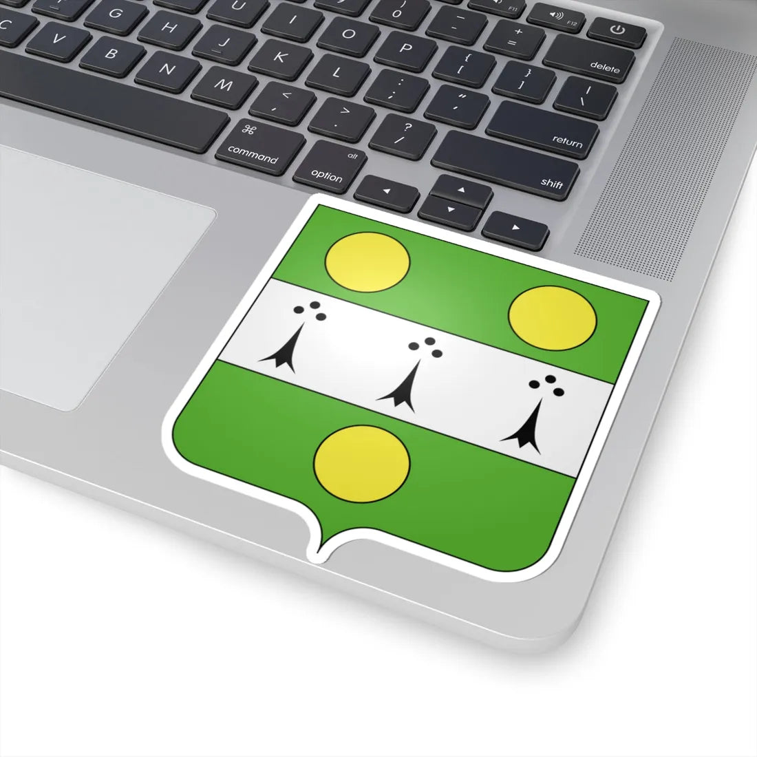 Héraldique Ville BE Anthisnes (Belgium) (Coat of Arms) STICKER Vinyl Kiss-Cut Decal - The Sticker Space