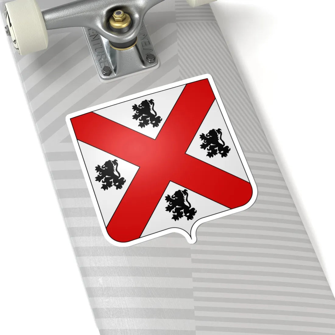 Héraldique Ville be Seraing (Belgium) (Coat of Arms) STICKER Vinyl Kiss-Cut Decal - The Sticker Space
