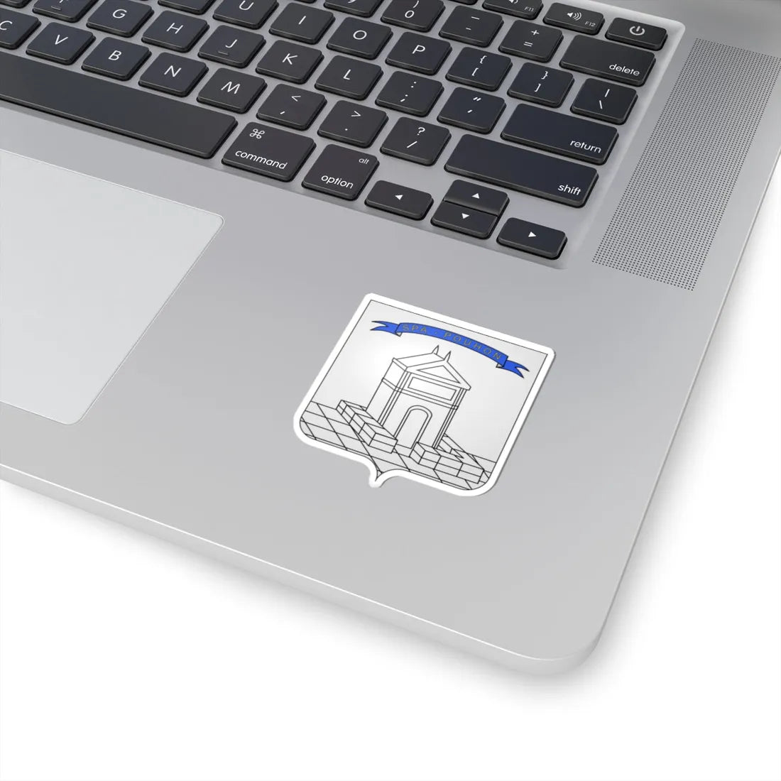 Héraldique Ville BE Spa (Belgium) (Coat of Arms) STICKER Vinyl Kiss-Cut Decal - The Sticker Space