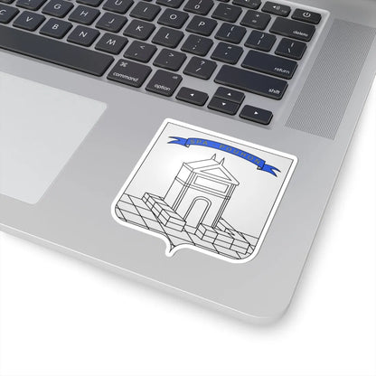 Héraldique Ville BE Spa (Belgium) (Coat of Arms) STICKER Vinyl Kiss-Cut Decal - The Sticker Space