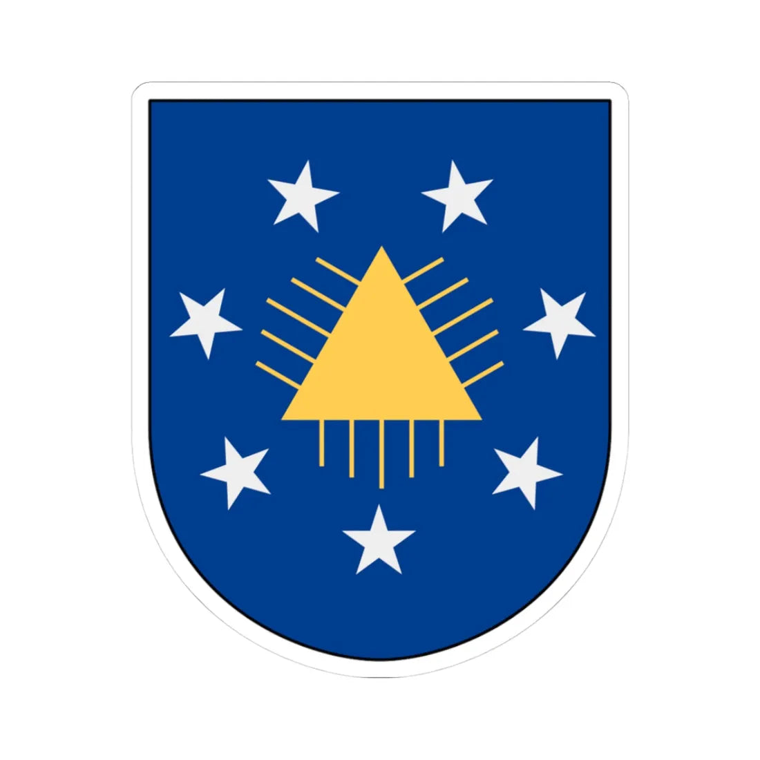 Härnösand stift vapen (Sweden) (Coat of Arms) STICKER Vinyl Kiss-Cut Decal 3 Inch White - The Sticker Space