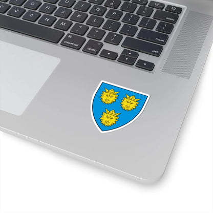 HRV Dalmatia COA (Croatia) (Coat of Arms) STICKER Vinyl Kiss-Cut Decal - The Sticker Space