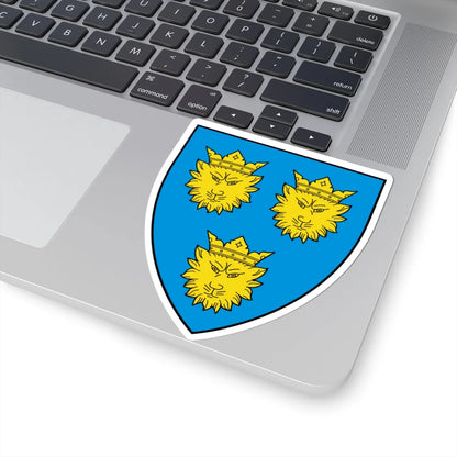 HRV Dalmatia COA (Croatia) (Coat of Arms) STICKER Vinyl Kiss-Cut Decal - The Sticker Space