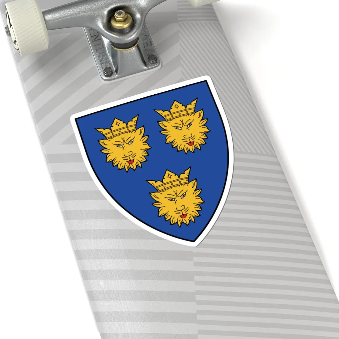 HRV Dalmatia COA langued gules (Croatia) (Coat of Arms) STICKER Vinyl Kiss-Cut Decal - The Sticker Space