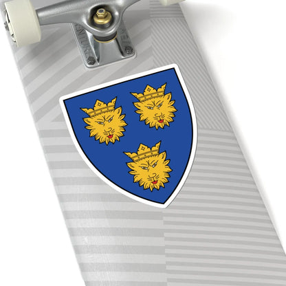 HRV Dalmatia COA langued gules (Croatia) (Coat of Arms) STICKER Vinyl Kiss-Cut Decal - The Sticker Space