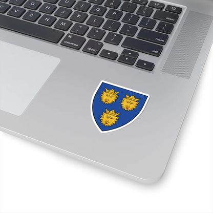 HRV Dalmatia COA langued gules (Croatia) (Coat of Arms) STICKER Vinyl Kiss-Cut Decal - The Sticker Space