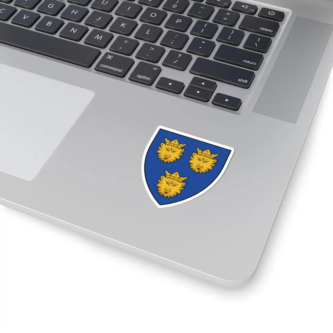 HRV Dalmatia COA langued gules (Croatia) (Coat of Arms) STICKER Vinyl Kiss-Cut Decal - The Sticker Space