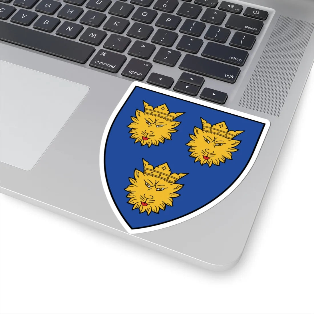 HRV Dalmatia COA langued gules (Croatia) (Coat of Arms) STICKER Vinyl Kiss-Cut Decal - The Sticker Space