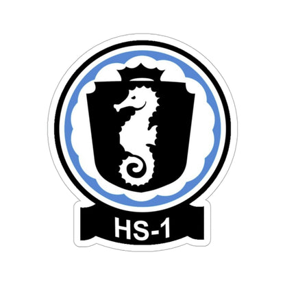 HS 1 Helicopter Anti Submarine Squadron 1 (U.S. Navy) STICKER Vinyl Die-Cut Decal-3 Inch-The Sticker Space