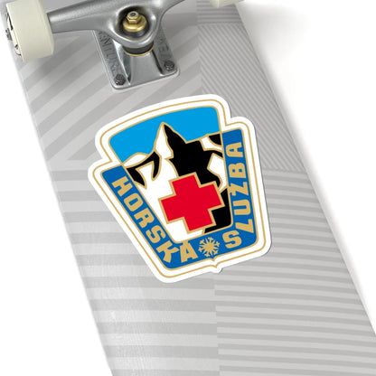 HS logo-CMYK (Czech Republic) (Coat of Arms) STICKER Vinyl Kiss-Cut Decal - The Sticker Space