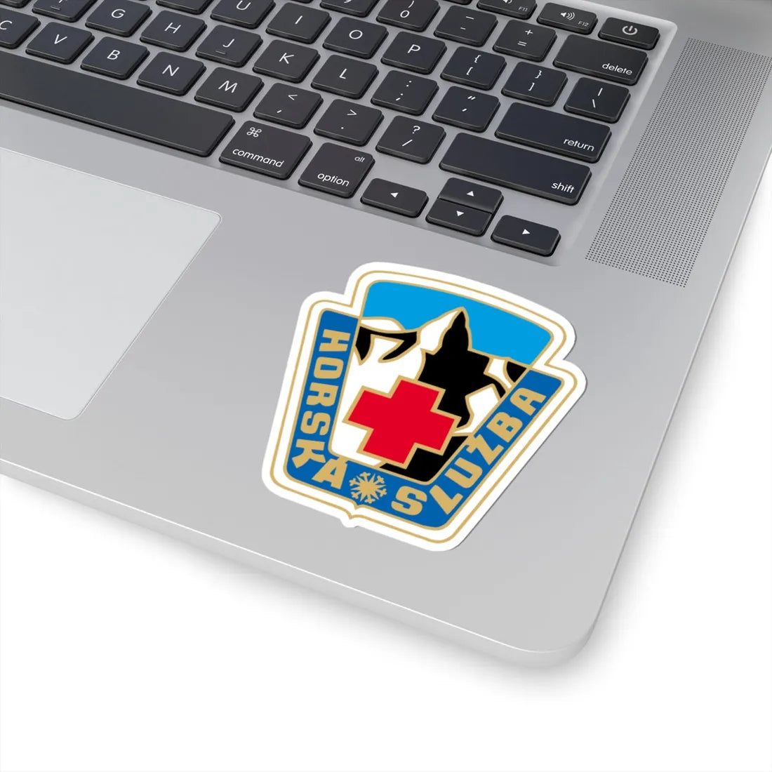 HS logo-CMYK (Czech Republic) (Coat of Arms) STICKER Vinyl Kiss-Cut Decal - The Sticker Space