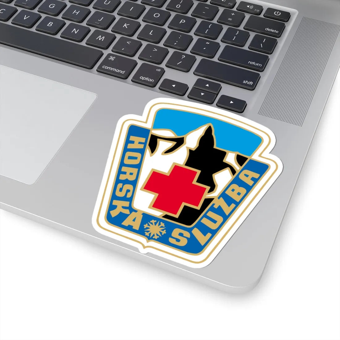 HS logo-CMYK (Czech Republic) (Coat of Arms) STICKER Vinyl Kiss-Cut Decal - The Sticker Space