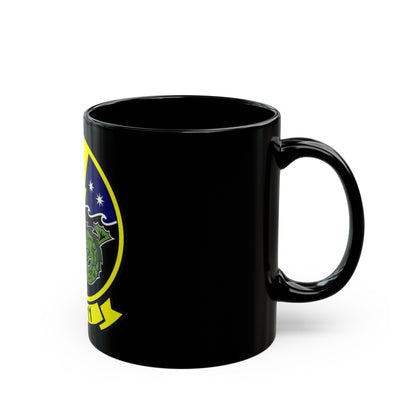 HSC 11 Helicopter Sea Combat Squadron 11 (U.S. Navy) Black Coffee Mug-The Sticker Space