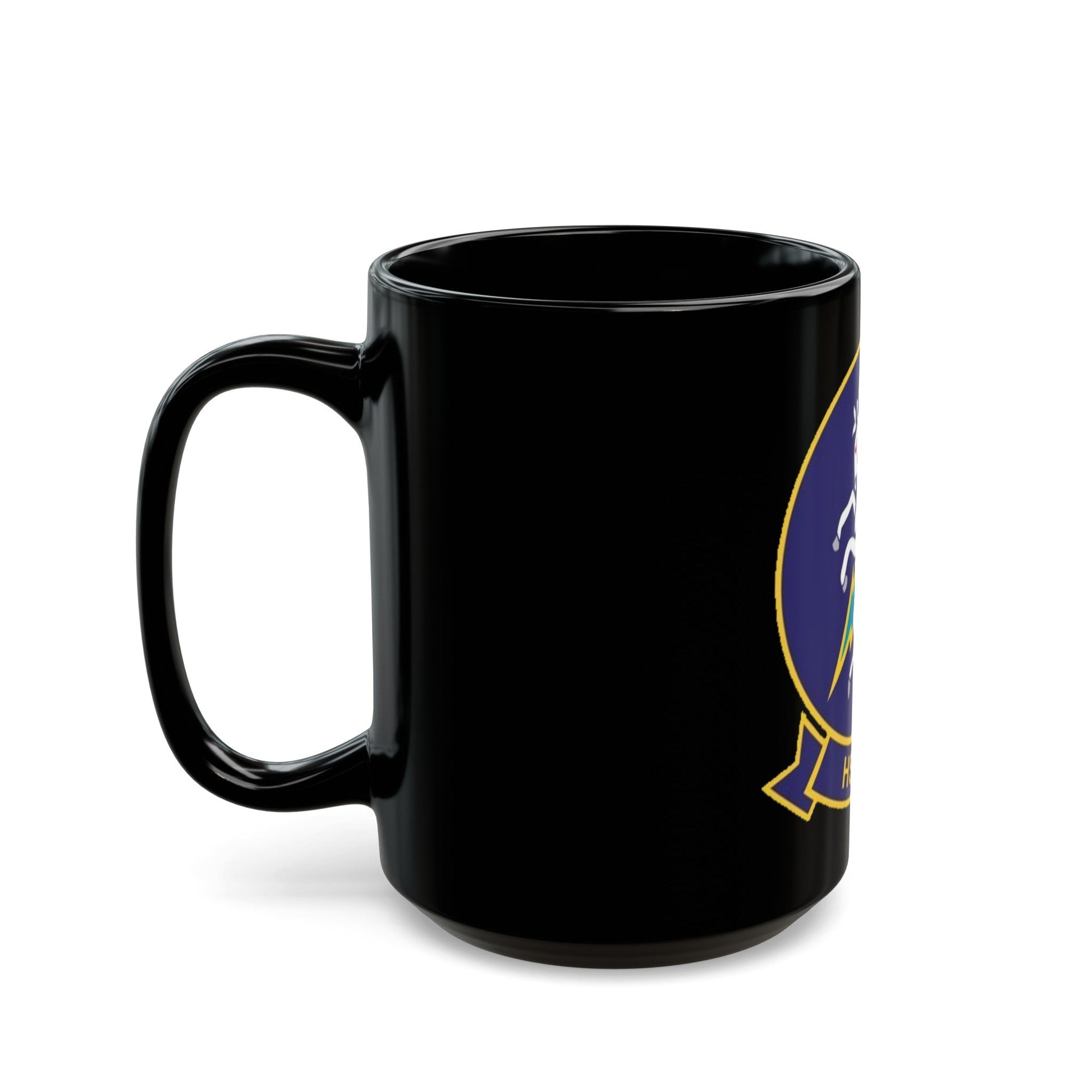 HSC 14 (U.S. Navy) Black Coffee Mug-The Sticker Space