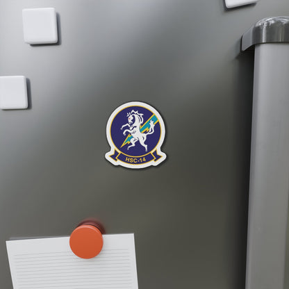 HSC 14 (U.S. Navy) Die-Cut Magnet-The Sticker Space