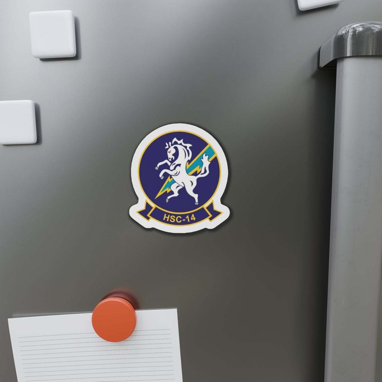 HSC 14 (U.S. Navy) Die-Cut Magnet-The Sticker Space