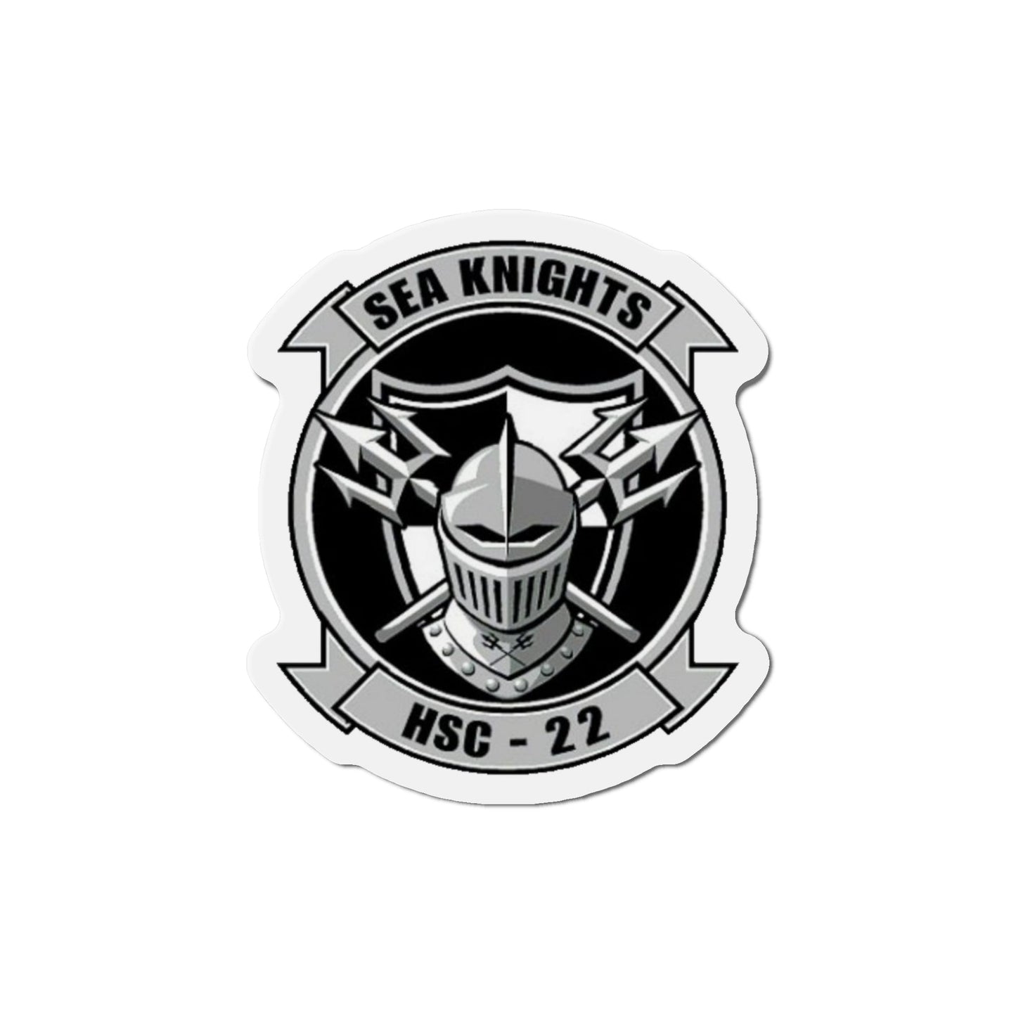 HSC 22 (U.S. Navy) Die-Cut Magnet-5" x 5"-The Sticker Space