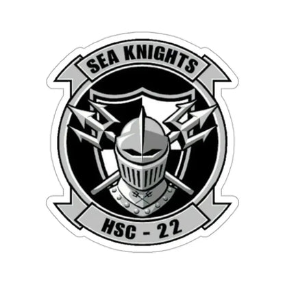HSC 22 (U.S. Navy) STICKER Vinyl Kiss-Cut Decal 2 Inch White - The Sticker Space
