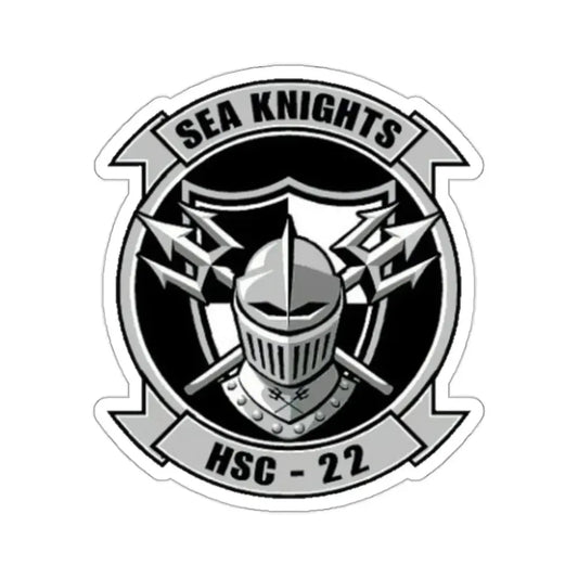HSC 22 (U.S. Navy) STICKER Vinyl Kiss-Cut Decal 2 Inch White - The Sticker Space