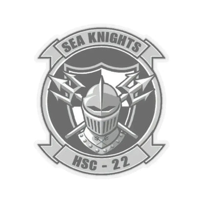 HSC 22 (U.S. Navy) STICKER Vinyl Kiss-Cut Decal 4 Inch Transparent - The Sticker Space