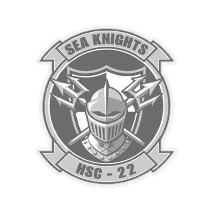 HSC 22 (U.S. Navy) STICKER Vinyl Kiss-Cut Decal 6 Inch Transparent - The Sticker Space