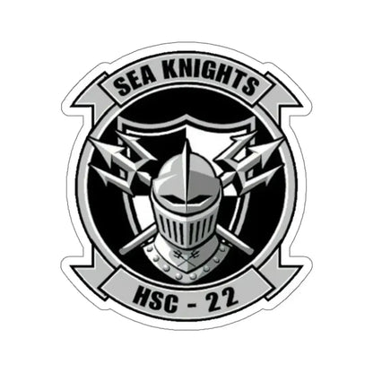 HSC 22 (U.S. Navy) STICKER Vinyl Kiss-Cut Decal 6 Inch White - The Sticker Space