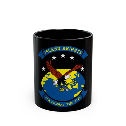 HSC 25 Island Knights 2 (U.S. Navy) Black Coffee Mug-11oz-The Sticker Space