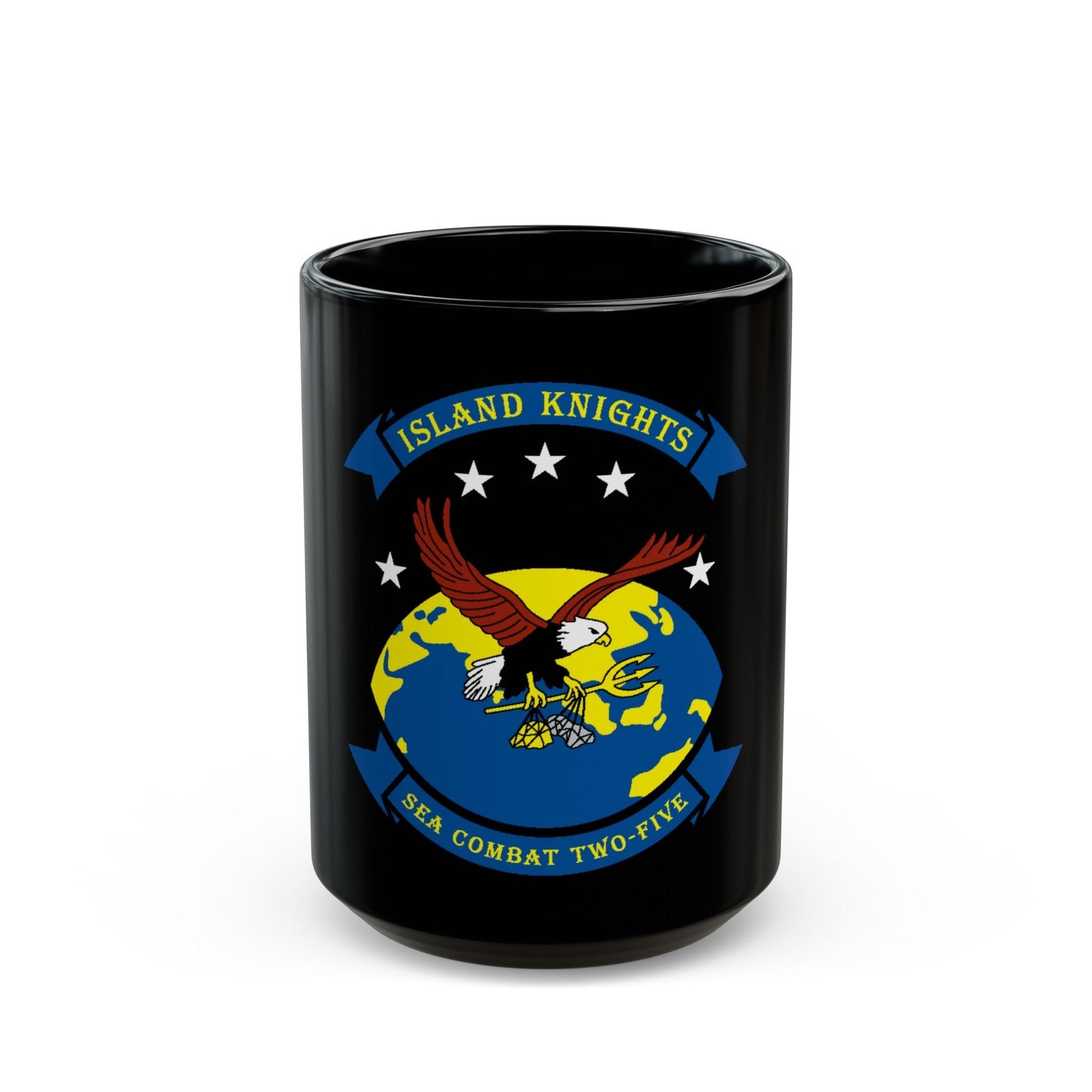 HSC 25 Island Knights 2 (U.S. Navy) Black Coffee Mug-15oz-The Sticker Space