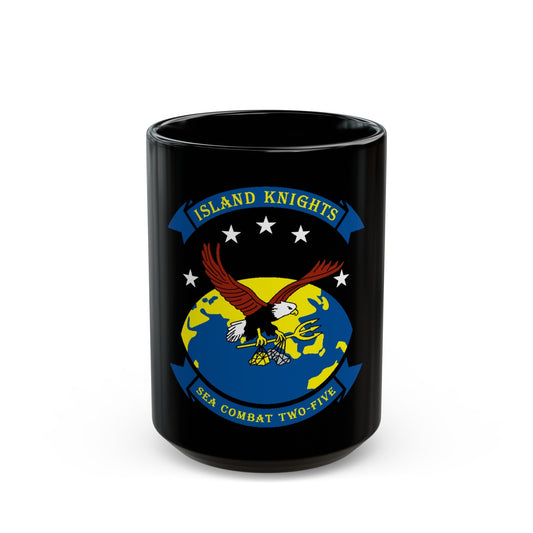 HSC 25 Island Knights 2 (U.S. Navy) Black Coffee Mug-15oz-The Sticker Space