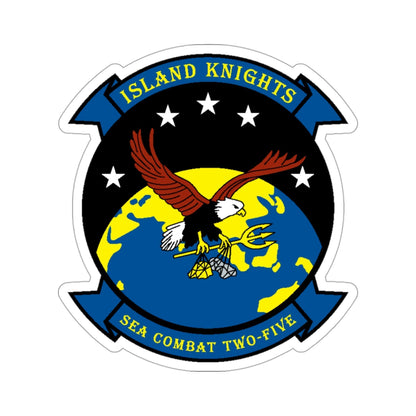 HSC 25 Island Knights 2 (U.S. Navy) STICKER Vinyl Die-Cut Decal-3 Inch-The Sticker Space