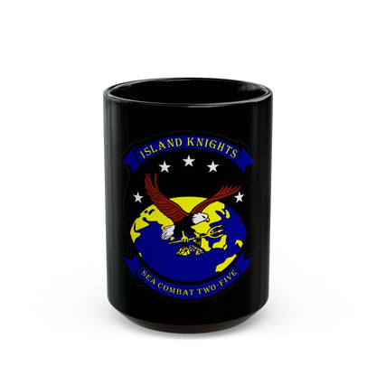 HSC 25 (U.S. Navy) Black Coffee Mug-15oz-The Sticker Space