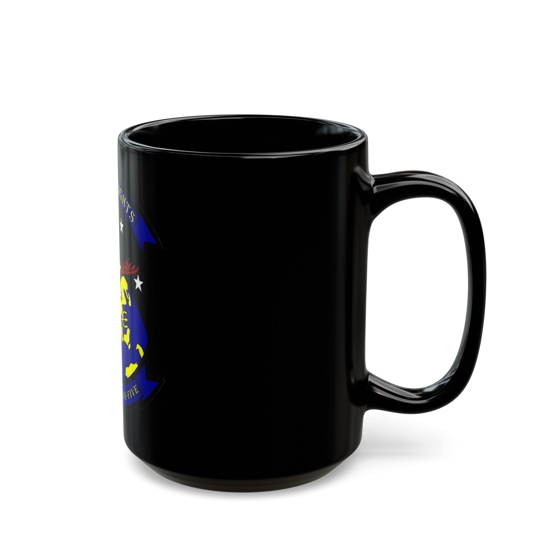 HSC 25 (U.S. Navy) Black Coffee Mug-The Sticker Space