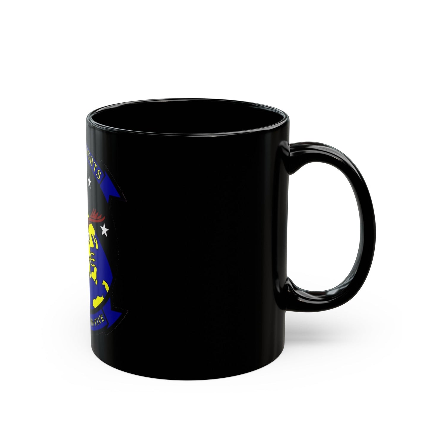 HSC 25 (U.S. Navy) Black Coffee Mug-The Sticker Space