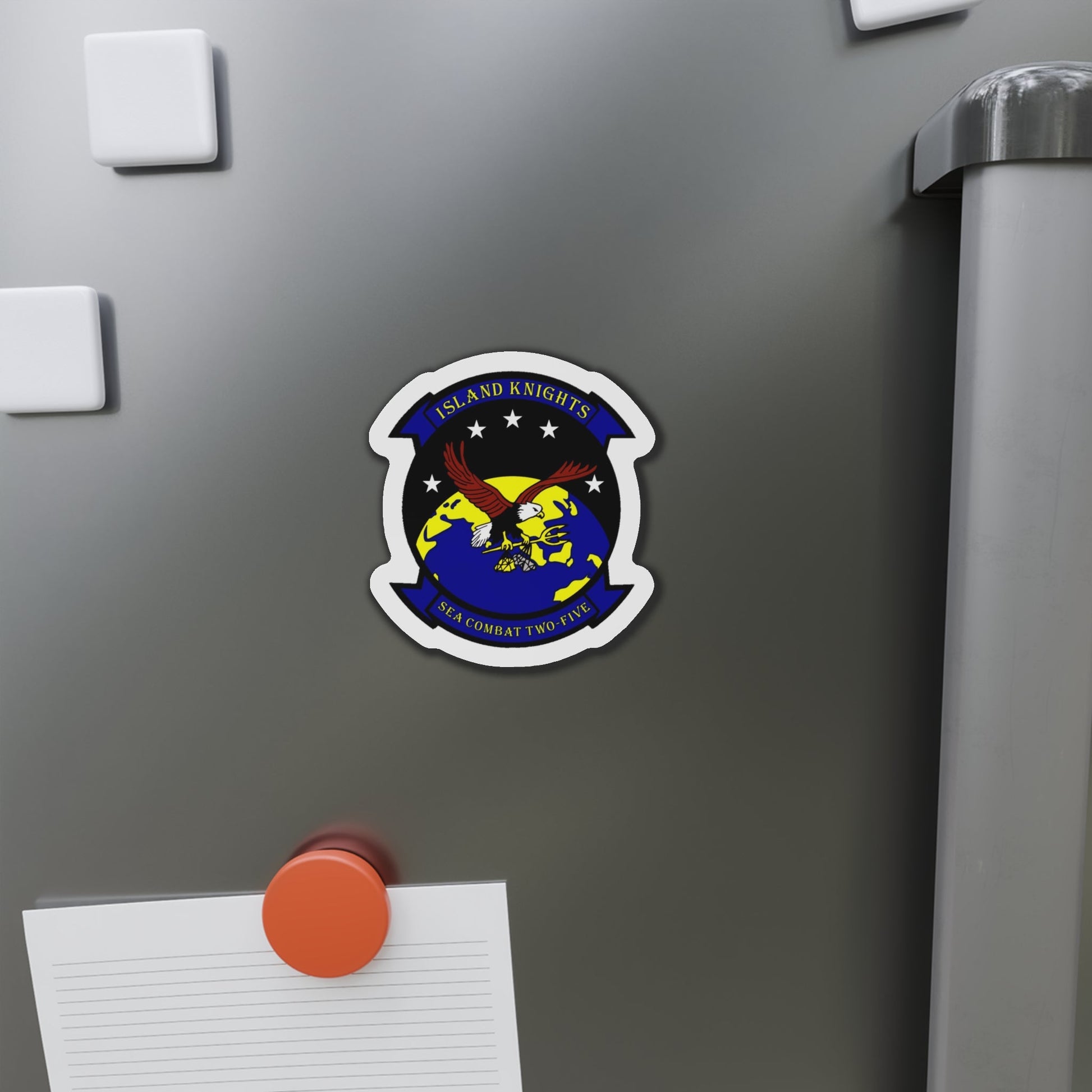 HSC 25 (U.S. Navy) Die-Cut Magnet-The Sticker Space