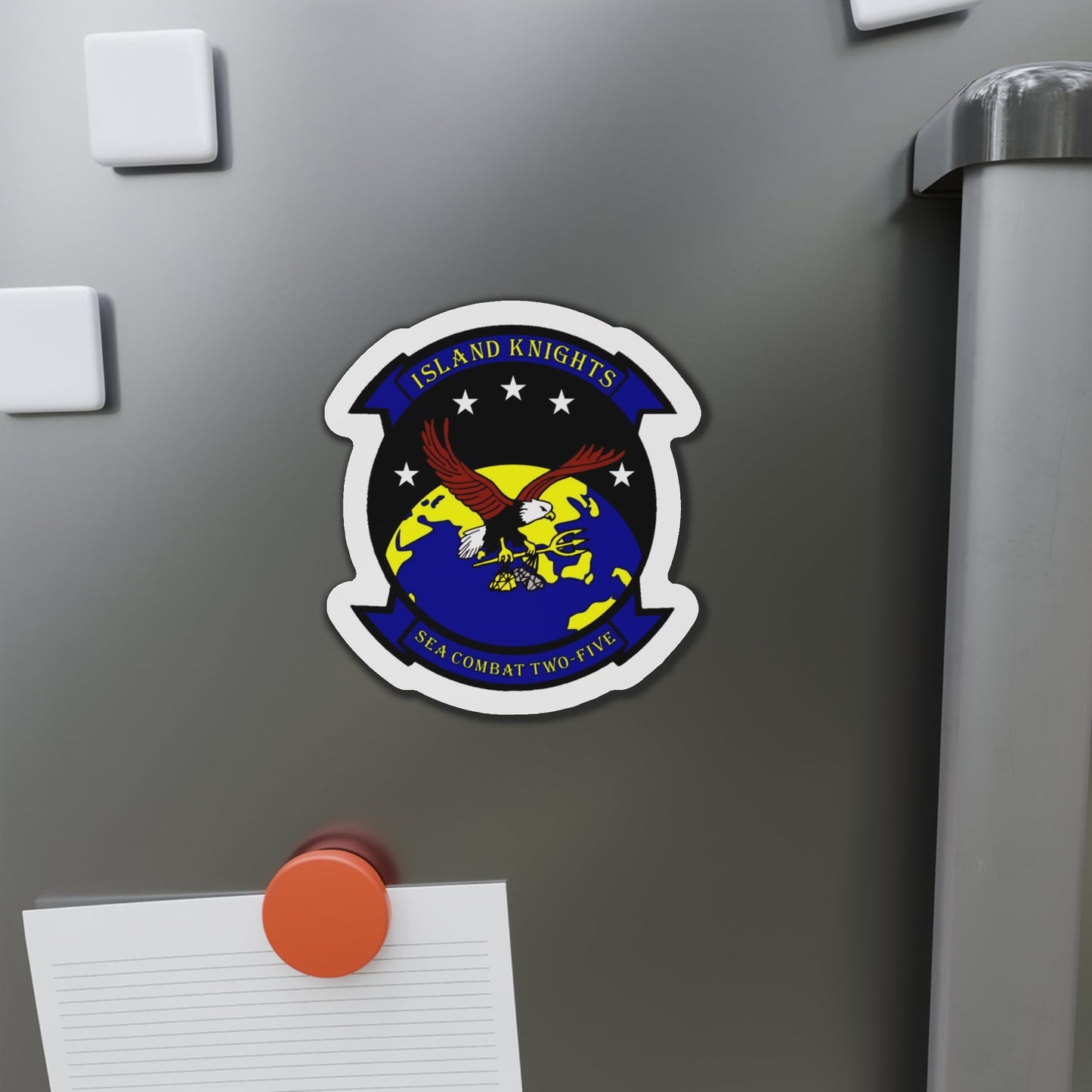 HSC 25 (U.S. Navy) Die-Cut Magnet-The Sticker Space